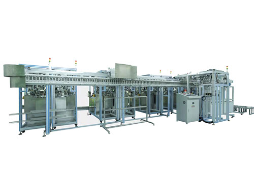 Infusion device packaging machine